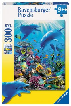 RAVENSBURGER CASSE-TÊTE 300 LARGES PIÈCES - MONDE SOUS-MARIN